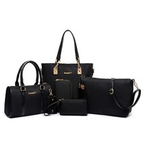6PCS/SET Women Handbags  Crossbody Bag Purse Wallet Women Envelope Messenger Bag - £83.05 GBP