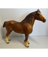 VINTAGE BREYER MOLDING USA 83 TRADITIONAL CLYDESDALE MARE 9-3/4&quot; X 10-1/2&quot; - £51.47 GBP