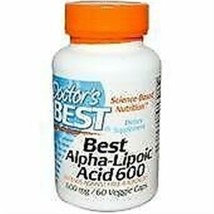Doctors Best - Best Alpha Lipoic Acid, 600 mg, 60 vegetarian capsules - $23.42