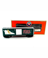 Lionel 2001 Christmas Boxcar 6-19998 O Gauge Holiday Train Seasons Greet... - $42.56