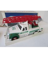 1994 HESS RESCUE TRUCK SIREN HORN LIGHTS FLASHERS BOXED MINT WHITE S1 - $16.29 CAD