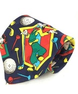 Vintage Disney Mickey Mouse Tie Donald Duck Golf - £14.06 GBP
