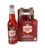 24 Bottles of Canada Dry Black Cherry Ginger Ale Soft Drink, 355ml Each ... - £75.68 GBP
