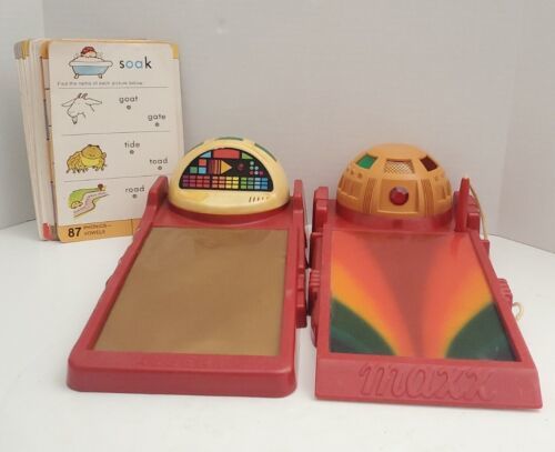 Vintage Teaching Learning Robots Maxx Albert Educational Insights W/ Cards PARTS - $19.79