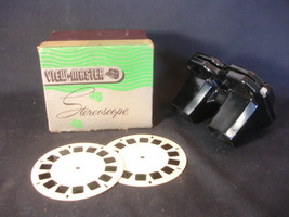 Sawyer&#39;s Stereoscope Viewmaster Original Box W/Wizard Of Oz Film Portlan... - £39.92 GBP