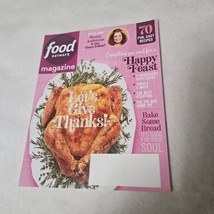 Food Network Magazine November 2020 Sunny Anderson Guest Editor Thanksgiving - £10.79 GBP