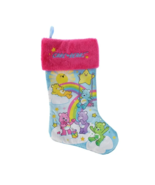 Carebear 20&quot; Velour Christmas Holidays Stocking Polyester NEW - £12.42 GBP