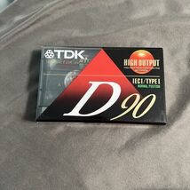 TDK D90 Standard Audio Cassette (IEC1/Type1) - NEW &amp; SEALED - $7.43