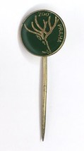 Vtg  Prague Elk Deer ZOO Czech Republic Souvenir Collector Enamel Badge Pin - £8.65 GBP