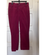 Talbots Heritage Deep Pink Corduroy Pants Size 12P - $457.05 MXN