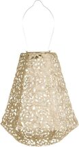 Allsop 32025 Led Outdoor Solar Lantern, 11x10, Soji Stella Prism Pearl L... - $44.50