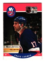 1990 Pro Set #484 Craig Ludwig New York Islanders - £2.39 GBP
