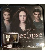 NEW TWILIGHT SAGA ECLIPSE Vampire Movie Board Game with Collectible Meta... - £7.79 GBP