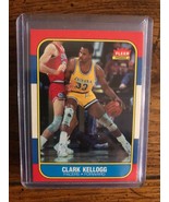 Clark Kellogg 1986 Fleer Basketball Card   (01264) - $8.23 CAD