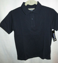 George navy blue polo shirt, Child size Medium(8) - $5.50