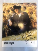 Wade Hayes Autographed Hand Signed 8x10 Photo PERSONALIZED - £11.69 GBP