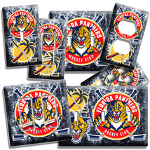 Florida Panthers Hockey Team Light Switch Outlet Wall Plates Man Cave Room Decor - £11.21 GBP+