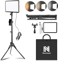 One-Pack Led Video Light Kit, Niceveedi Photography Lighting Kit, 2800-6... - $43.92