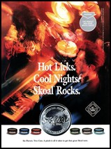 1997 Skoal Tobacco Vintage Print Ad Concert Hot Licks Smokeless Wall Art Decor - $10.97