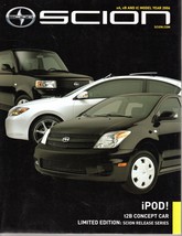 Scion Limited Edition 2006 Brochure - $1.50