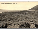 Sage Plain Snake River ID Oregon Trail Monument Expedition UNP DB Postca... - $4.90