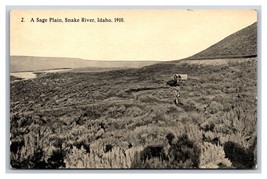 Sage Plain Snake River ID Oregon Trail Monument Expedition UNP DB Postcard G18 - £3.91 GBP