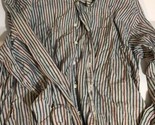 Dockers Striped Vintage Men’s Button Up Shirt XL Sh4 - $12.86
