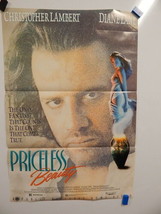 &quot;PRICELESS BEAUTY&quot; Christopher Lambert Diane Lane Fantasy Home Movie Wall Poster - £13.44 GBP