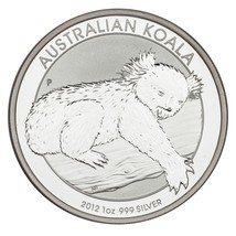 2012 Australian Silver 1oz Koala (BU Condition) KM# 1840 - £51.41 GBP