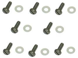 Corvette 1958-1960 Screw And Nylon Washers Tail Light Lens Outer 16 Pieces - $19.00