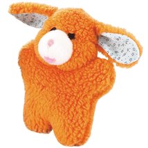 Zanies Cuddly Berber Baby Lamb Dog Toys, Green 8-Inch - £9.58 GBP