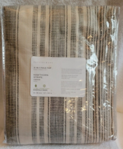 Pottery Barn HAWTHORNE STRIPE Curtain Panel 3 in 1 Pole Top 50x96 NEW M#104 - £62.60 GBP