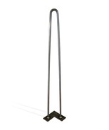 Heavy Duty 2-Rod Hairpin Legs 1/2&quot; Carbon Steel - Set of 4 - 28&quot; Tall - £94.26 GBP