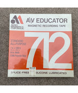 A/V Educator Magnetic Recording Tape Double Play 712 7&quot; x 1200 ft. Sealed - £15.30 GBP