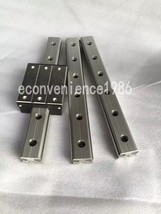 2 pcs LGD12-600mm Rectangle Wheel Linear Rail &amp; 4 pcs LGD12-100-4 Wheel Carriage - $153.93