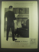 1953 Ronson Adonis Lighter Ad - I see Ronson are advertising as the perfect - $18.49