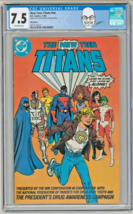 George Perez Pedigree Collection Copy ~ CGC 7.5 New Teen Titans Drug Issue - $98.99