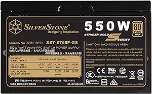 SilverStone Technology 550W Computer Power Supply PSU Fully Modular with... - $188.99