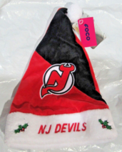 NHL New Jersey Devils Season Black and Red Basic Santa Hat by FOCO - £21.32 GBP