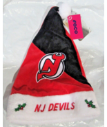 NHL New Jersey Devils Season Black and Red Basic Santa Hat by FOCO - £21.70 GBP