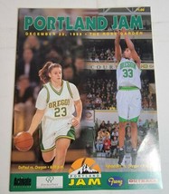 Vintage Portland Jam Oregon Ducks Mens &amp; Womens Basketball Program 1990s... - £0.73 GBP