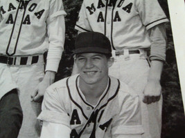 ORIGINAL  AA   MANOA  BASEBALL  8&quot; X 10&quot;  PHOTO  WITH  WELL  KNOWN  BALL... - $2,000.00