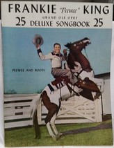 PEEWEE KING / ORIGINAL 1946 SONG FOLIO / SOUVENIR PROGRAM - VG CONDITION - $20.00