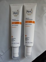 (2) RoC Multi Correxion Vitamin C SPF 30 Moisturizer, Revive + Glow 2.5 ... - £29.86 GBP