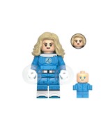 The Fantastic Four First Steps Susan Storm Minifigures Minifigs Toy Gift - $72.87 MXN
