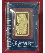 Gold Bar PAMP Suisse 1 Ounce Fine Gold 999.9 In Sealed Assay - £1,651.34 GBP