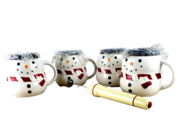 Williams-Sonoma Hot Chocolate Mugs &amp; Frother NWT - £27.29 GBP