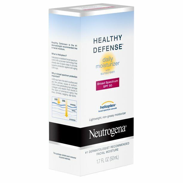 Neutrogena Healthy Defense Daily Face Moisturizer with Sunscreen, SPF 50 1.7 oz. - $98.99