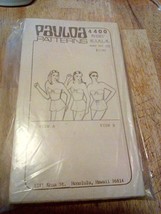 Pauloa Pattern 4400 Strapless Bra Honolulu Hawaii Misses Xs S M L Xl Uncut Sew - £11.65 GBP