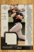 Jeff Bagwell 2002 UD Ovation Lead Performers Authentic Pants Relic LP-JB Astros - £7.94 GBP